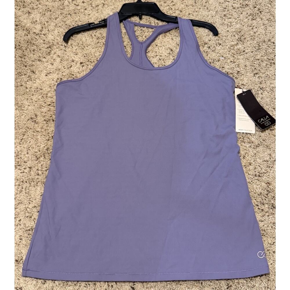 Calia By Carrie Underwood Fitted Move Tank Color: Cadet Size: XL